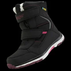 New ZigZag Ginden Kids Winterboot WP Black Svart
