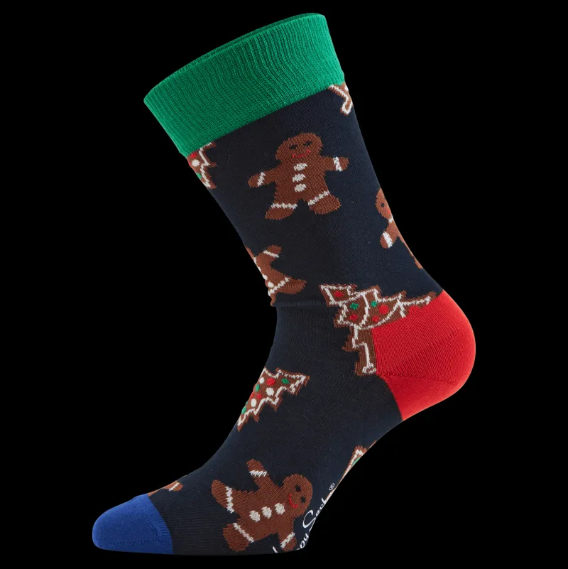 Hot Happy Socks Gingerbread Cookies Gift Set Multi Color Flerfärgad