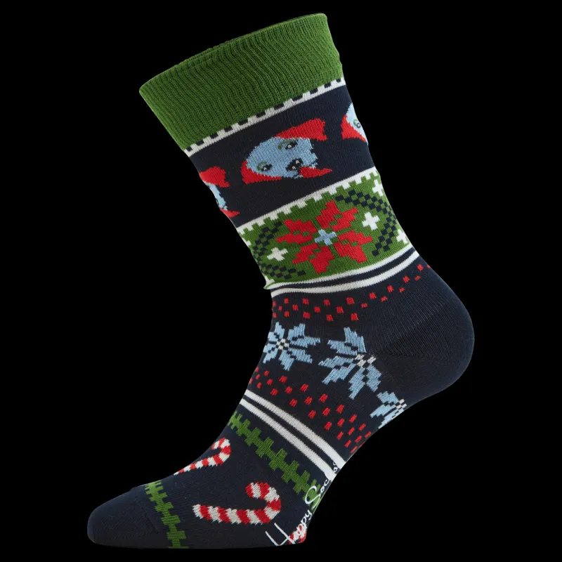Hot Happy Socks Gingerbread Cookies Gift Set Multi Color Flerfärgad