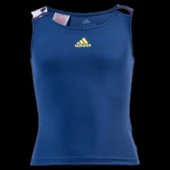 Sale adidas Girl Keyhole Tank Blue Blå