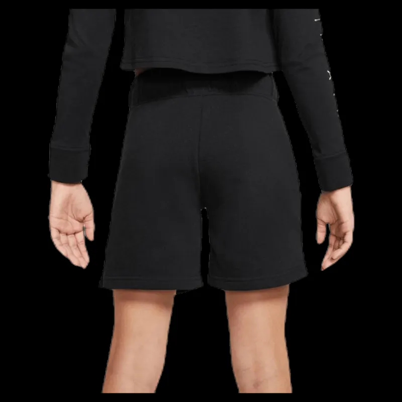 Discount Nike Girls Air Shorts Black Svart