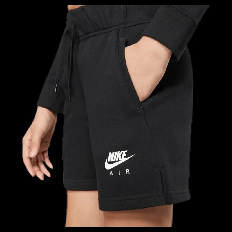 Discount Nike Girls Air Shorts Black Svart