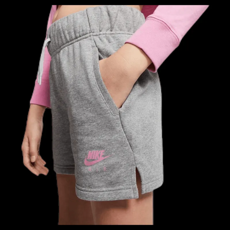 Nike Girls Air Shorts Grey Grå Clearance