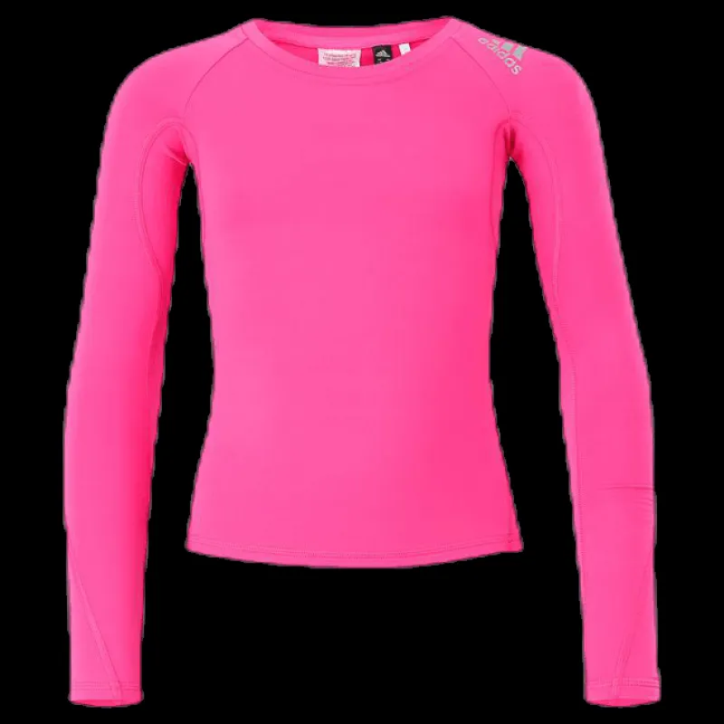 Online adidas Girls Alpha Skin Winterized LS Pink Rosa