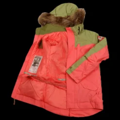 Burton Girls Aubrey Parka Jacket Orange Sale