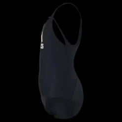 adidas Girls Badge Of Sports Swimsuit Black / White Vit och Svart Outlet
