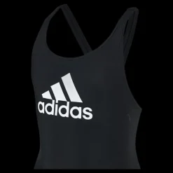 adidas Girls Badge Of Sports Swimsuit Black / White Vit och Svart Outlet