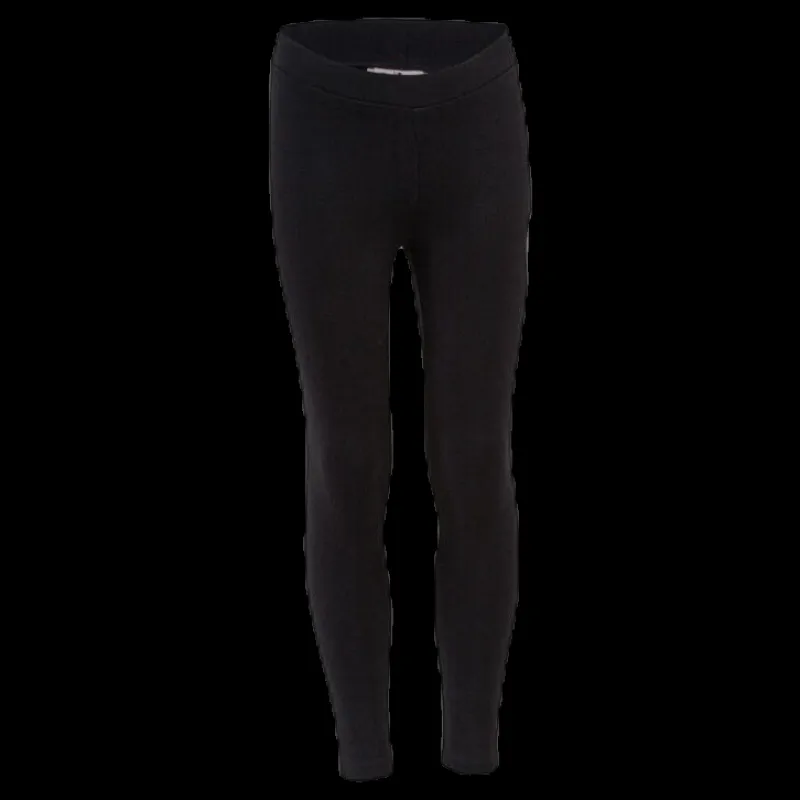 Champion Girls Big Logo Leggings Black Svart Best