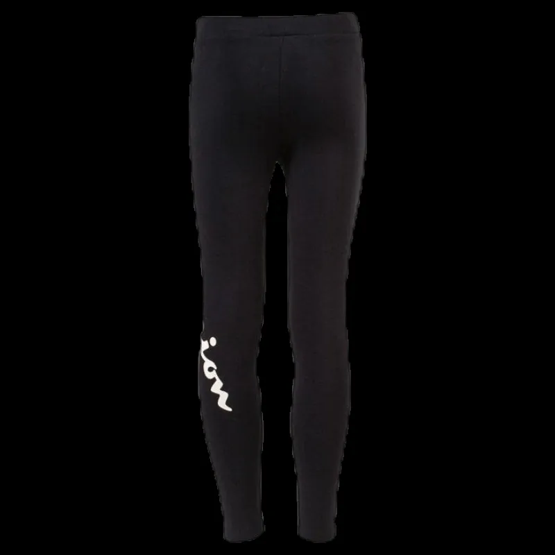Champion Girls Big Logo Leggings Black Svart Best
