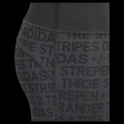 Discount adidas Girls Brand Tights Black Svart