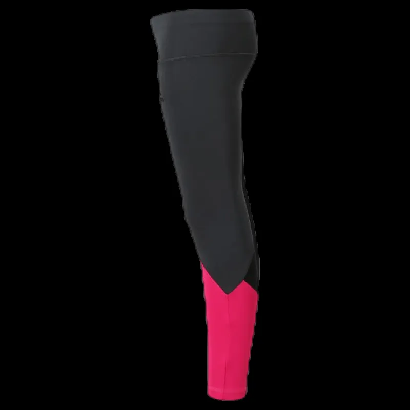 adidas Girls Colour Block Tights Pink/Black Svart Online