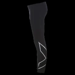 2XU Girl`s Compression Tights-U Junior Black/Silver Svart och Silver