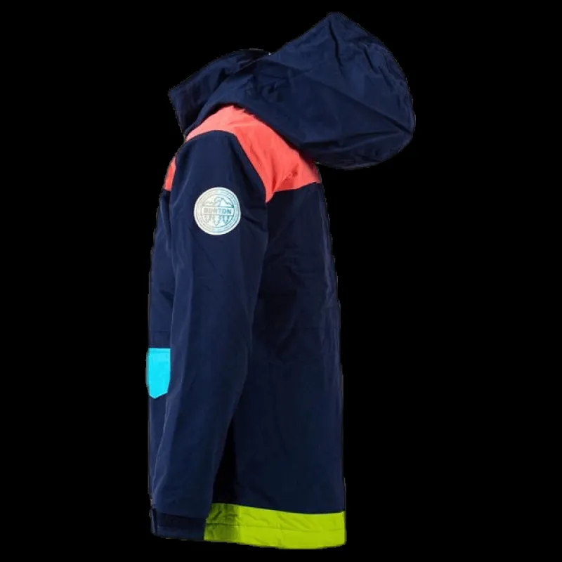 Burton Girls Echo Jackets Blue/Orange Blå och Orange Hot