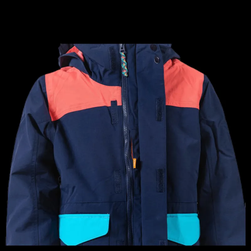 Burton Girls Echo Jackets Blue/Orange Blå och Orange Hot