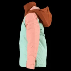 Burton Girls Elodie Jacket Blue/Pink/Brown Blå, Rosa och Brun