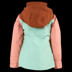 Burton Girls Elodie Jacket Blue/Pink/Brown Blå, Rosa och Brun