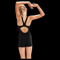 Online Speedo Girls Endurance+ Legsuit Black Svart