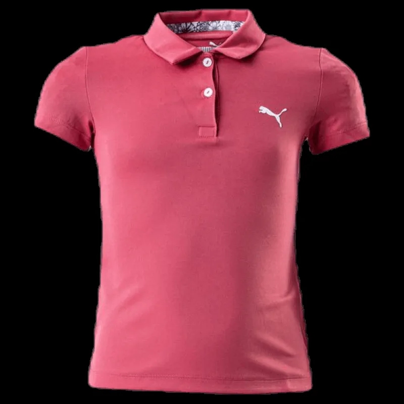 Best Puma Golf Girls Essential Polo Pink Rosa