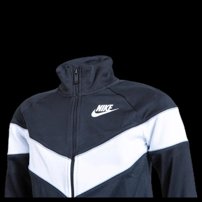 Hot Nike Girls Heritage Front Zip White/Black Flerfärgad