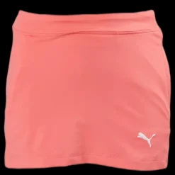 Puma Golf Girls Solid Knit Skirt Pink Rosa