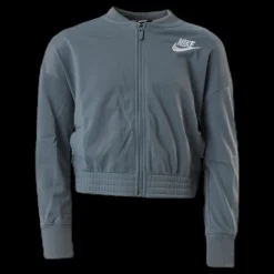 Online Nike Girls Track Suit Tape White/Grey Grå