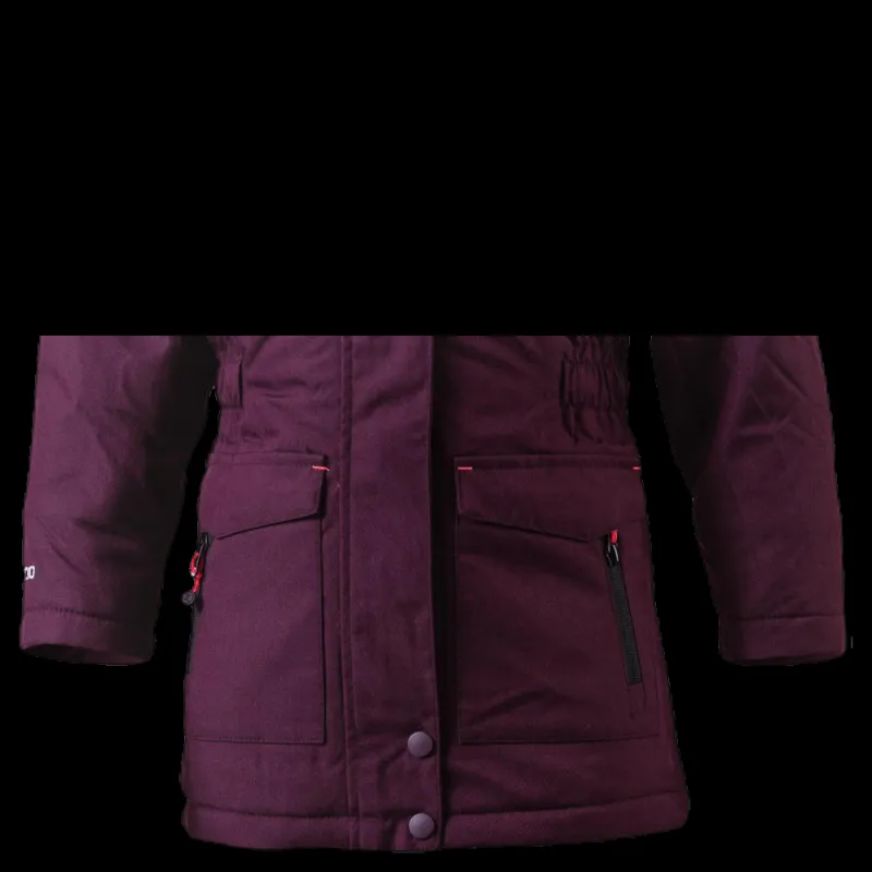 ZigZag Gitte Girl Melange Parka W-PRO 10000 Purple Lila New