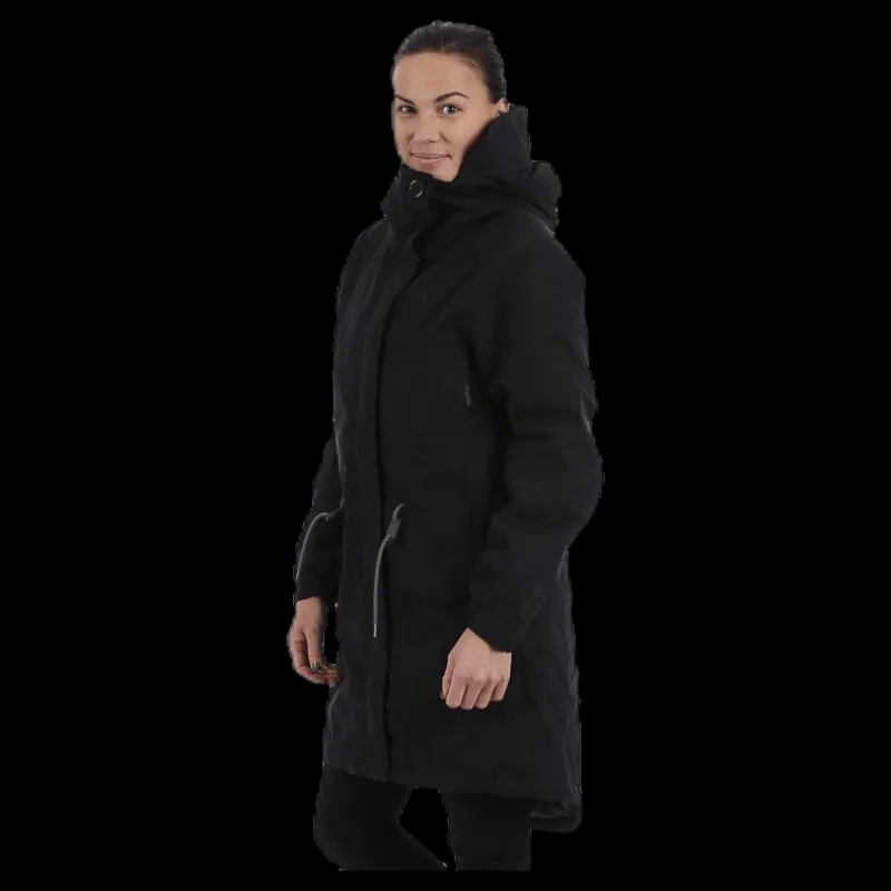 Kari Traa Gjerde Parka Black Svart Discount