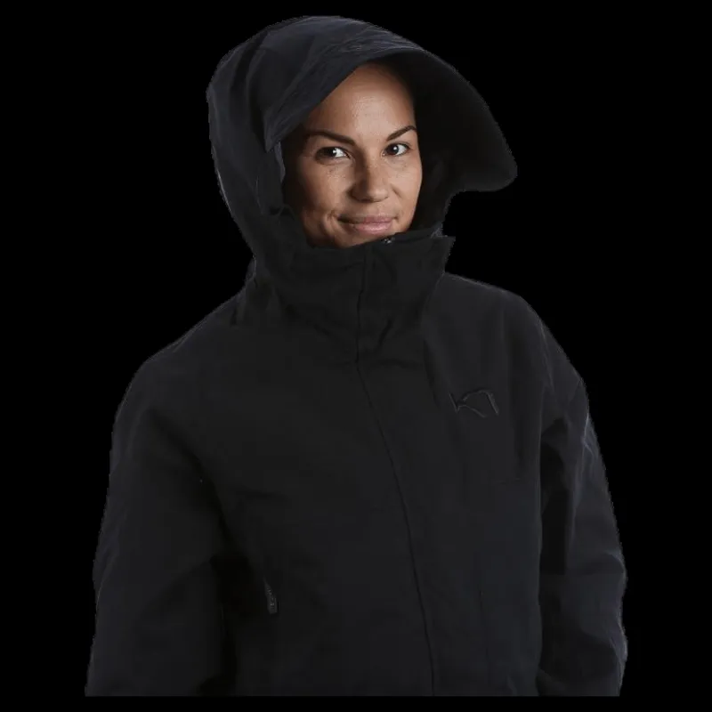 Kari Traa Gjerde Parka Black Svart Discount