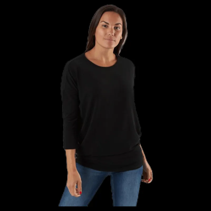 Best Only Glamour 3/4 Top Jrs Black Svart