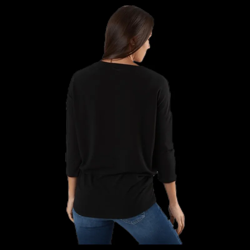Best Only Glamour 3/4 Top Jrs Black Svart