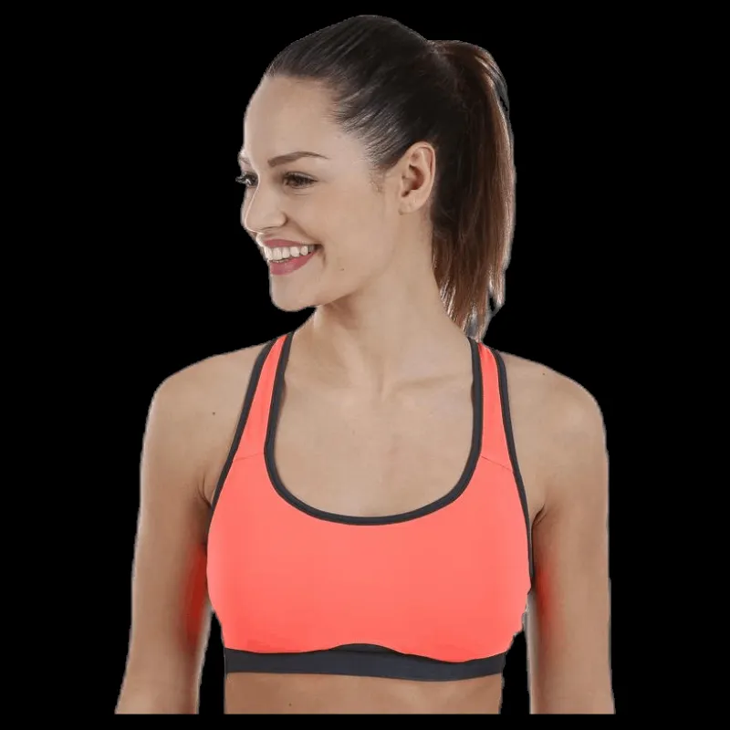 Casall Glaring Sports Bra Orange Hot