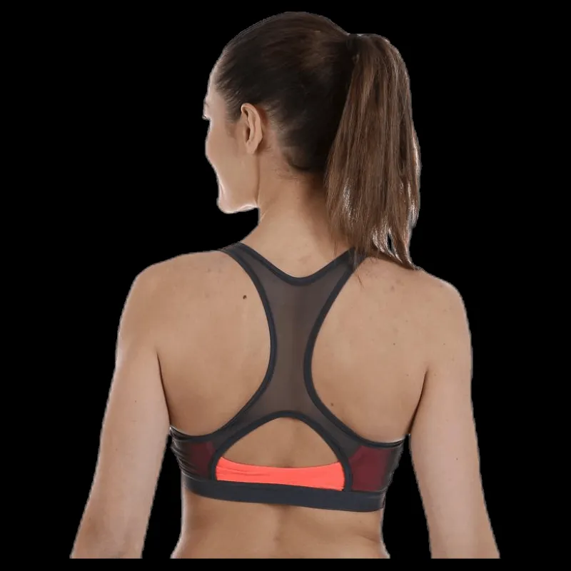 Casall Glaring Sports Bra Orange Hot
