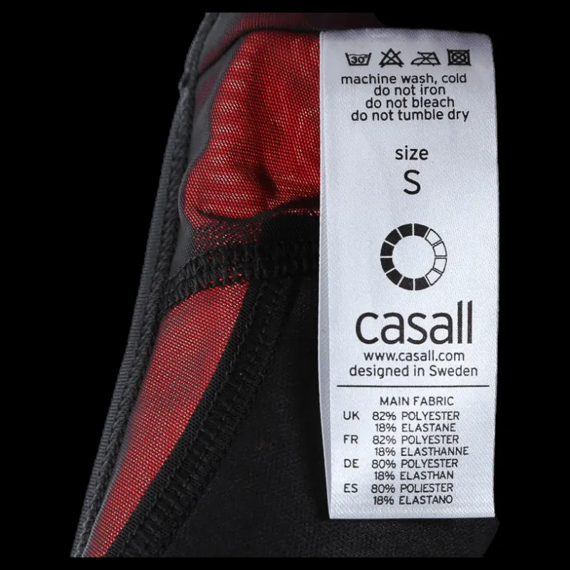 Casall Glaring Sports Bra Orange Hot