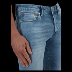 Discount Jack & Jones Glenn Con 657 50sps Blue Denim Blå