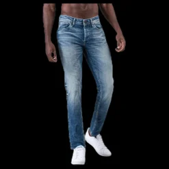 Jack & Jones Glenn Original JJ 887 Slim Fit Blue Blå Outlet