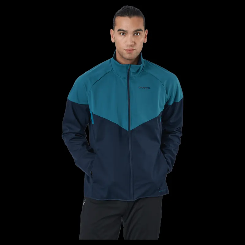 Craft Glide Block Jkt M Universe-blaze Blå Clearance