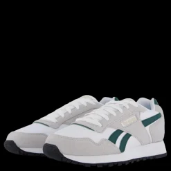 Clearance Reebok Glide White/ Green/grey 1 Grå, Vit och Grön
