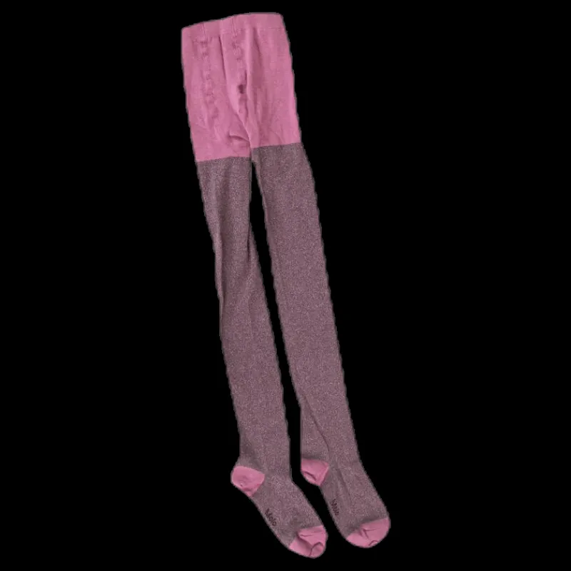 Sale Molo Glitter Tights Purple Haze Pink Rosa