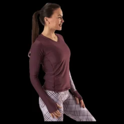 Gavelo GLNCHCK 2 Long Sleeve Purple Lila