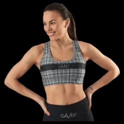Gavelo GLNCHCK 3 Sports Bra Black/Beige Svart och Beige Outlet