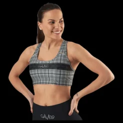 Gavelo GLNCHCK 3 Sports Bra Black/Beige Svart och Beige Outlet