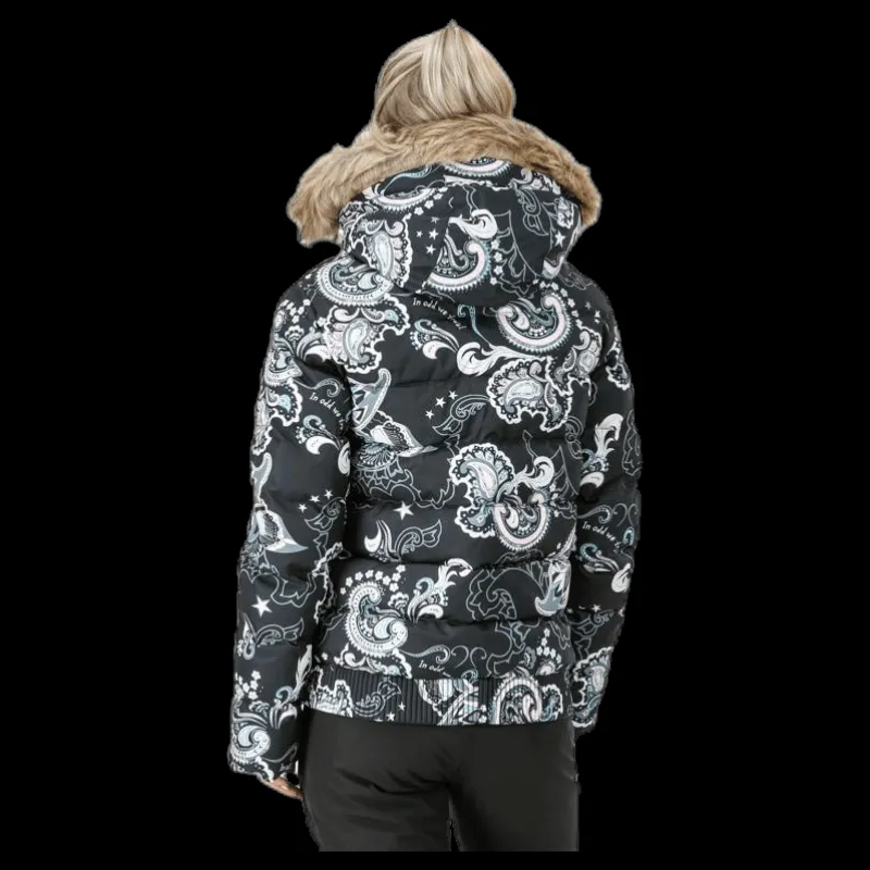 Hot Odd Molly Glorious Jacket Patterned/Black Mönstrad och Svart