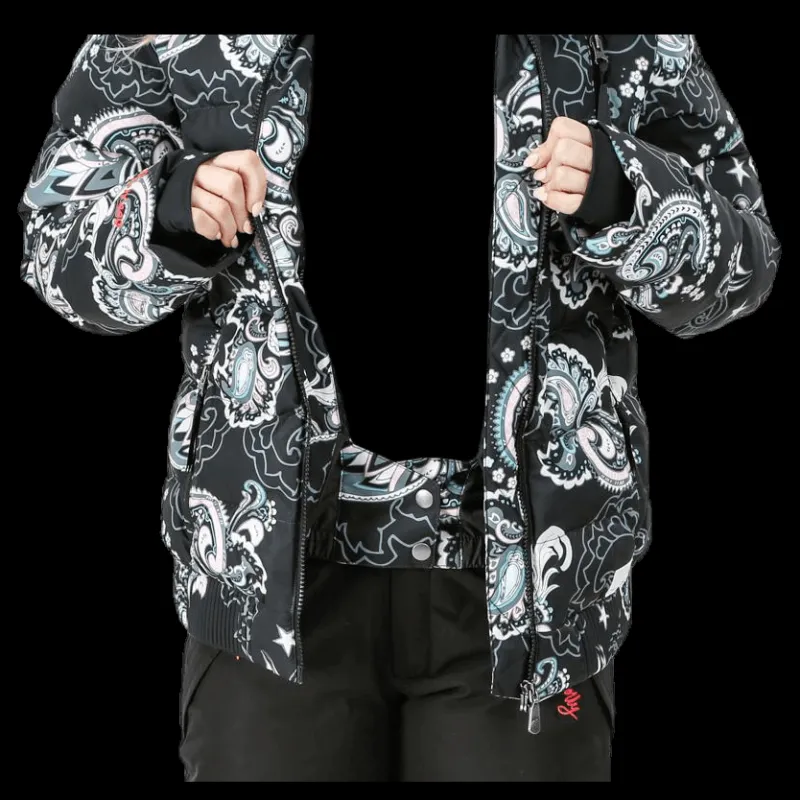 Hot Odd Molly Glorious Jacket Patterned/Black Mönstrad och Svart
