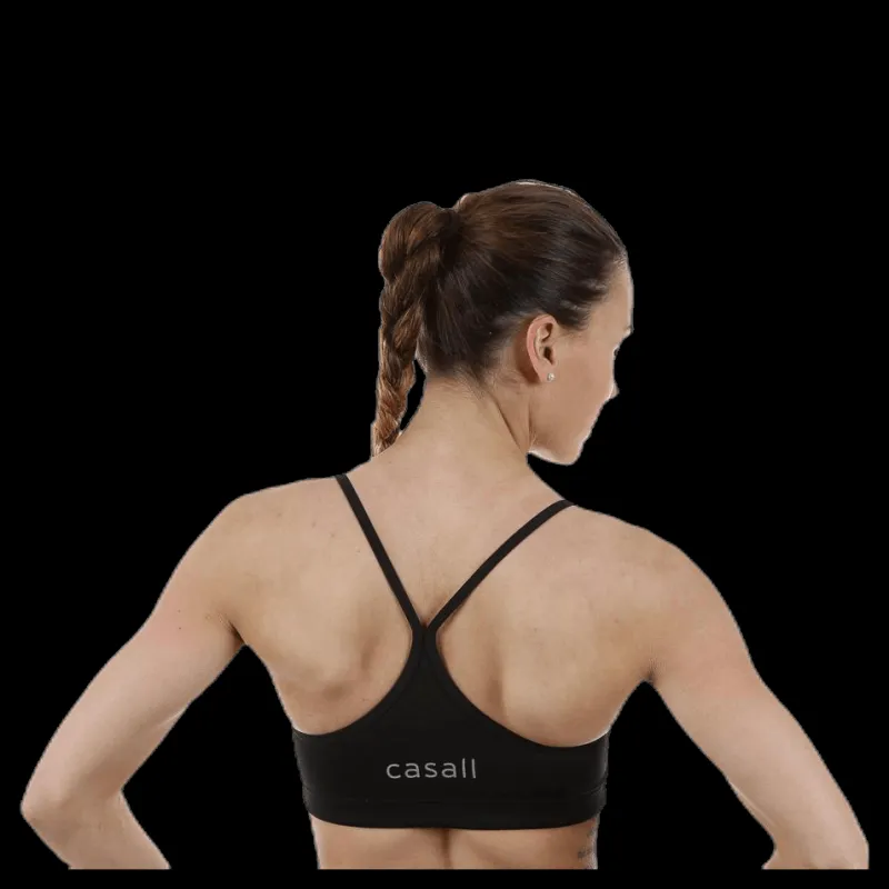 Best Casall Glorious Sports Bra Black Svart