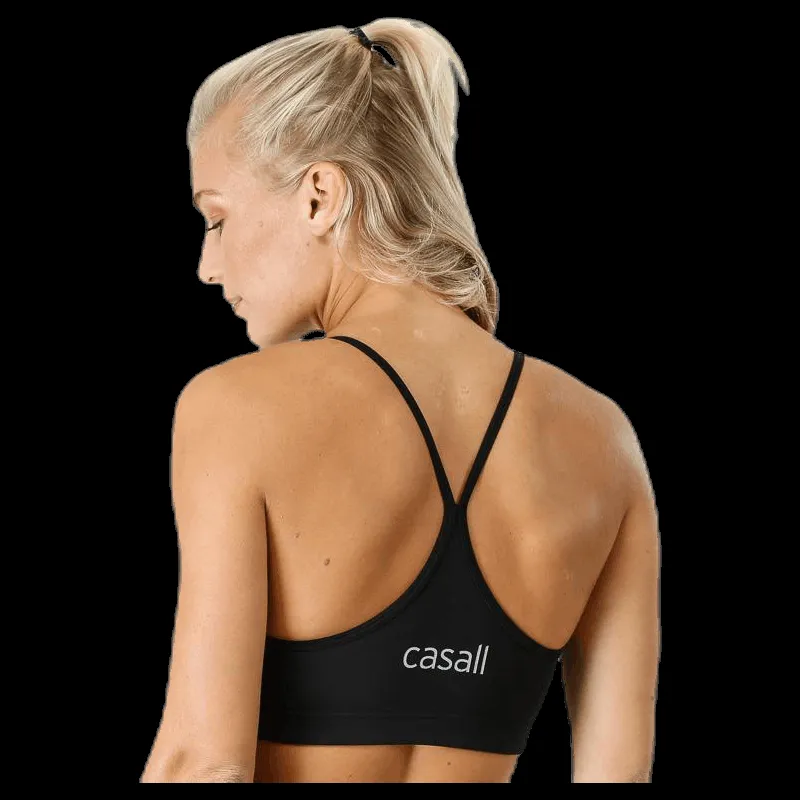 Best Casall Glorious Sports Bra Black Svart