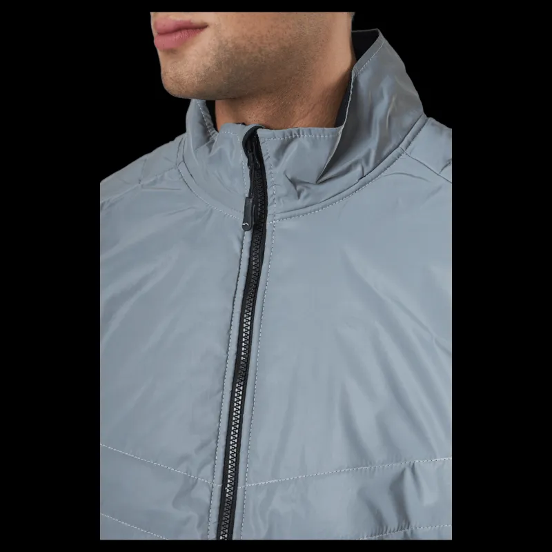 New Tuxer Glow Jacket Reflective Silver Svart