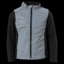 Clearance Tuxer Glow Jr Jacket Reflective Silver Grå