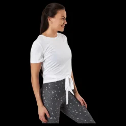 BLACC Glow Tie T-shirt White Vit Sale