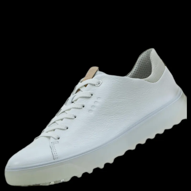 ECCO Golf Tray Laced White Vit