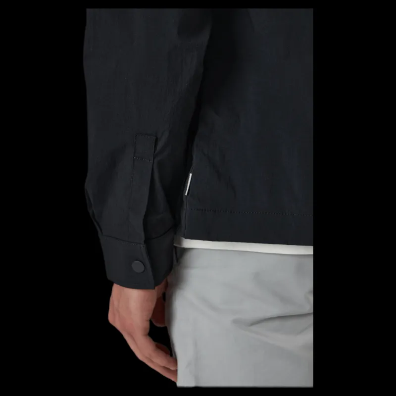 Outlet Jack & Jones Gordon Tripple Shirt Ls Black Svart